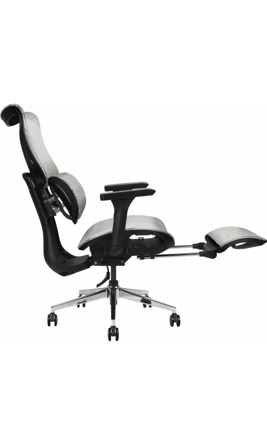 Office chair GT Racer B-3002 Black/Light Gray